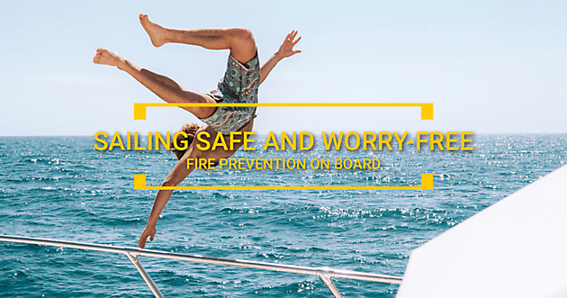 Fire safety and emergency equipment on your yacht - Nauticfan the maritime portal
